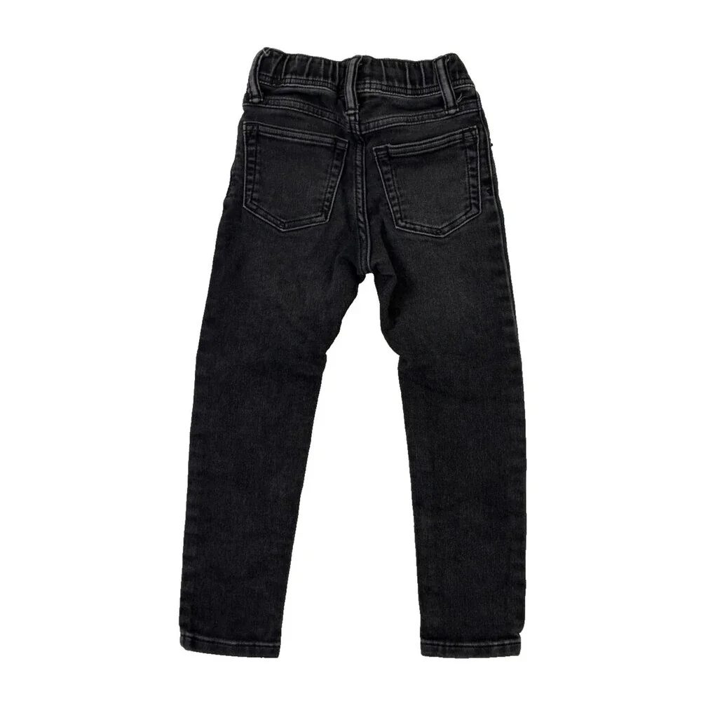Gap Kids Boys Black Denim Jeans Size XS Classic Casual Pants
